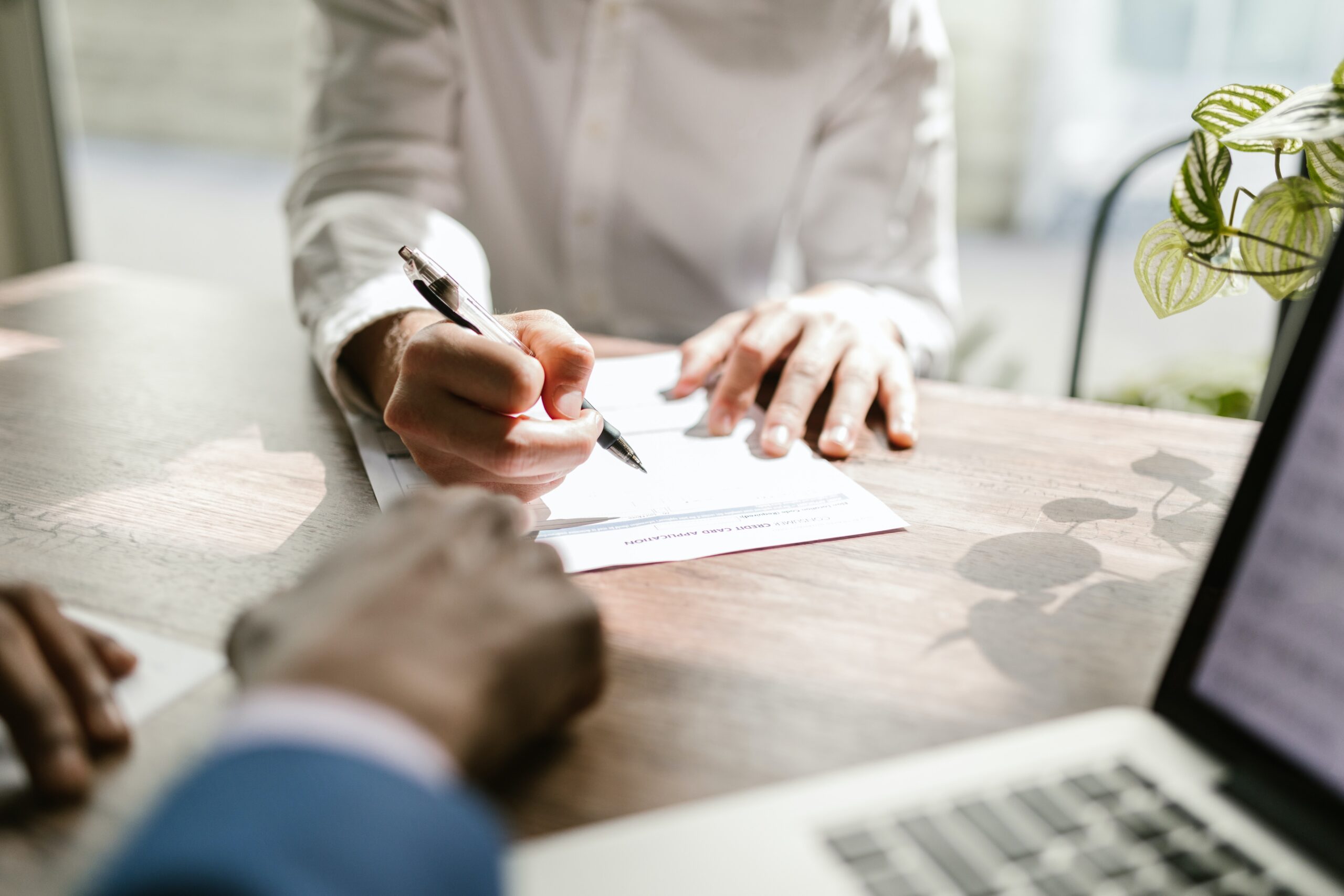executor signing papers