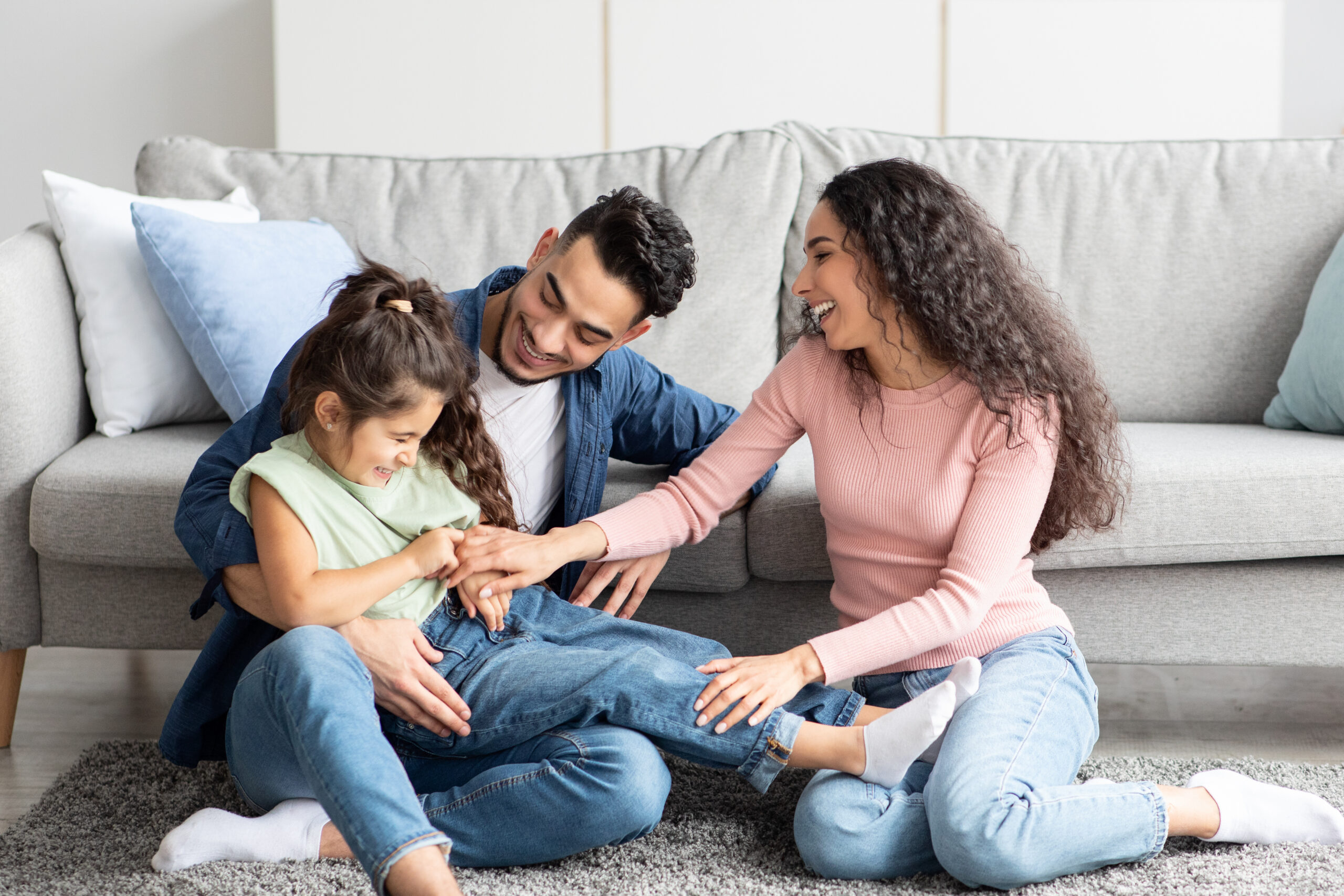 parents with children