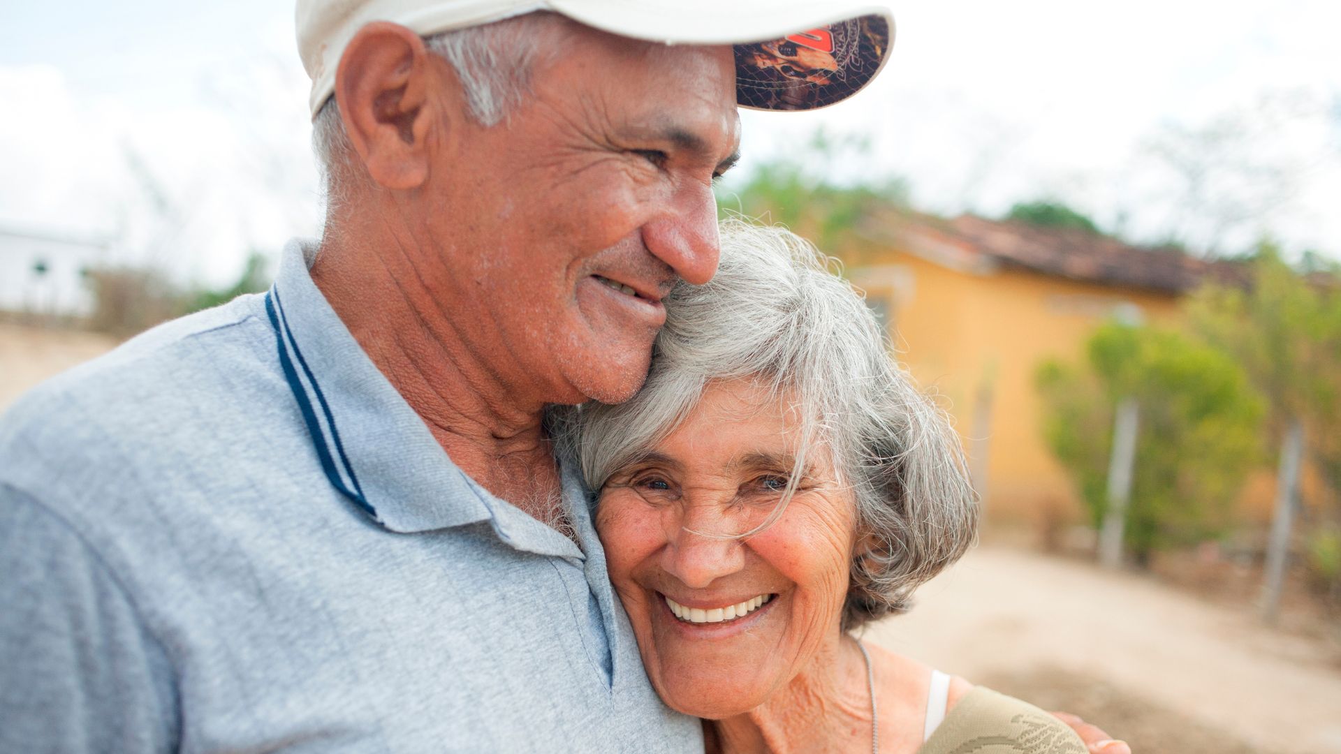 elderly couple