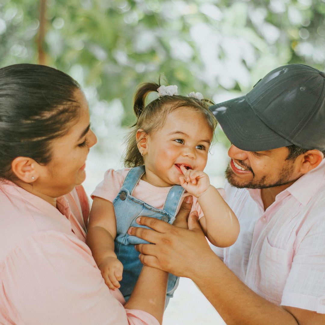 couple with a small child
