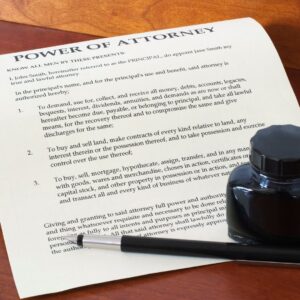 power of attorney document